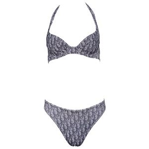 Christian Dior Monogram Trotter Print Bikini